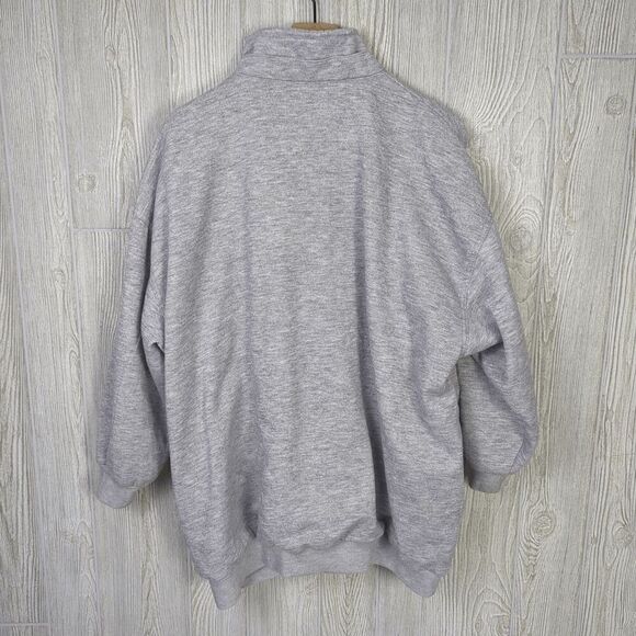 Vintage Be in the Current Seen Men’s One Size Oversized Grey Cardigan Sweater - Picture 2 of 8